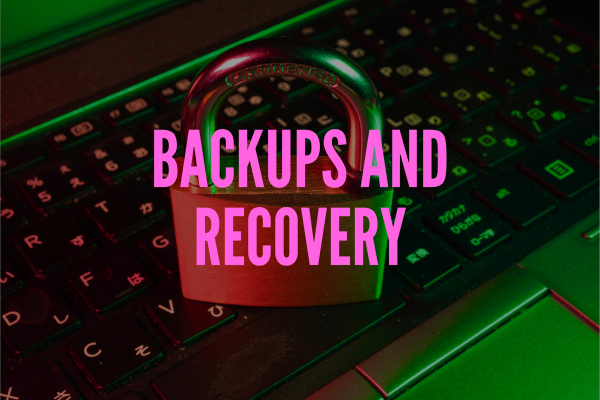 Our Included Backup and Recovery Approach
