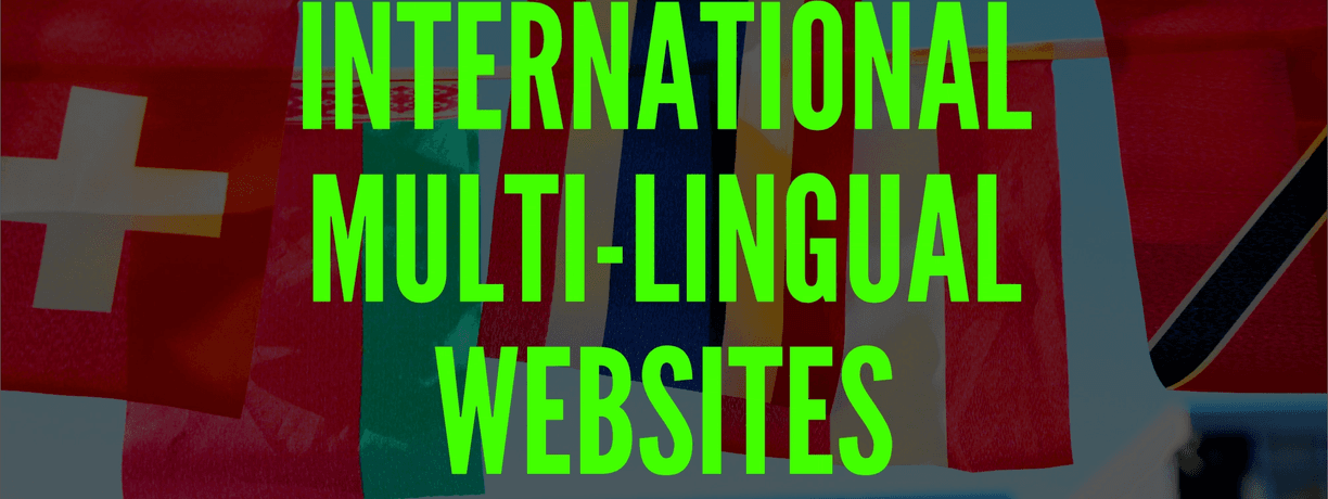 international websites are multi-lingual