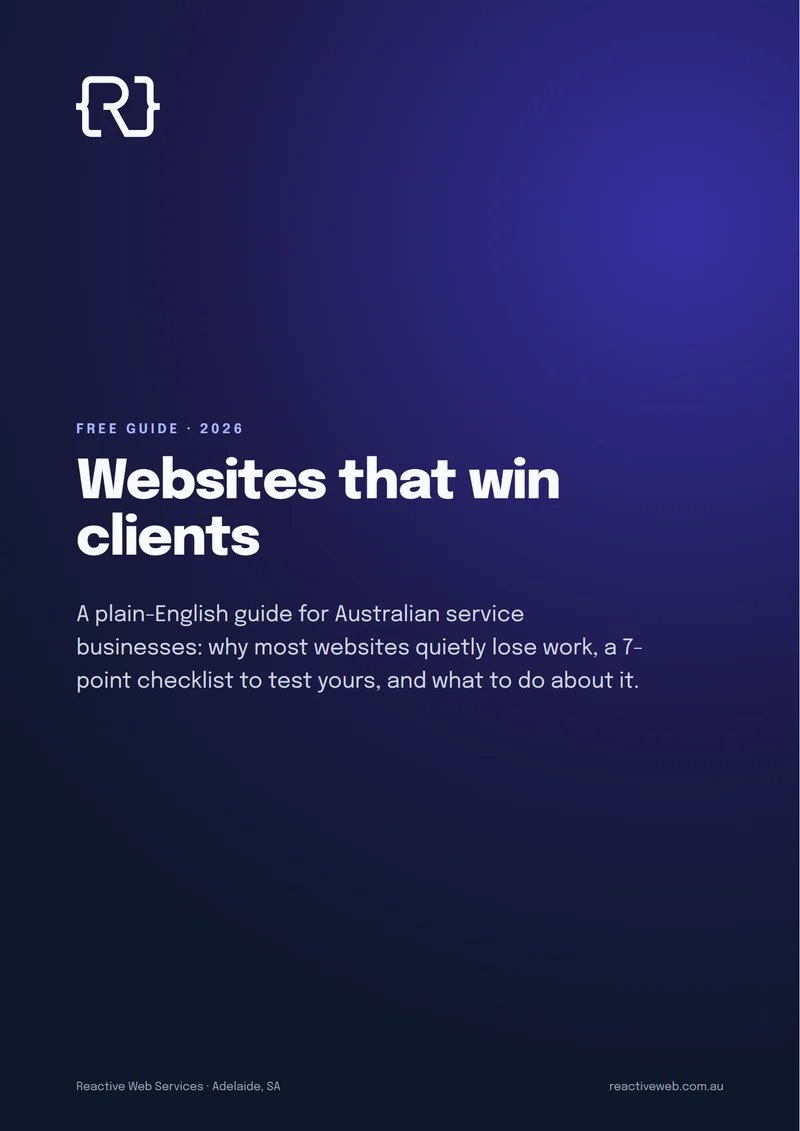Websites that win clients — free 2026 guide